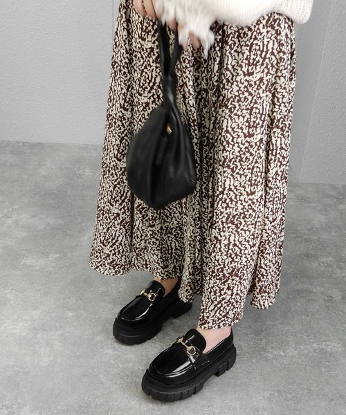 minia(ミニア)の「トラックソールビットローファー ◆(ローファー・レディース・ブラック/アイボリー・37/39/36/38/35)」の20枚目の写真