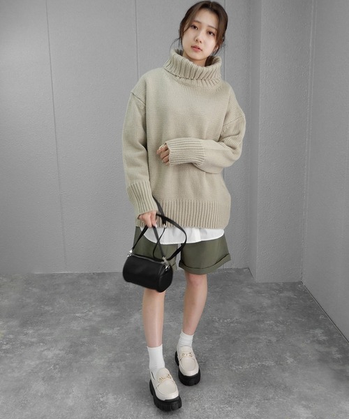 minia(ミニア)の「トラックソールビットローファー ◆(ローファー・レディース・ブラック/アイボリー・37/39/36/38/35)」の4枚目の写真