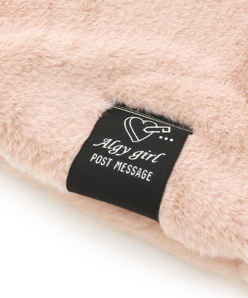 algy（アルジー）の「リバーシブルネックウォーマー（ネックウォーマー/スヌード・キッズ・ブラック/ラベンダー/ピンク・FREE）」の8枚目の写真