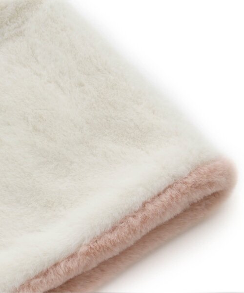 algy（アルジー）の「リバーシブルネックウォーマー（ネックウォーマー/スヌード・キッズ・ブラック/ラベンダー/ピンク・FREE）」の15枚目の写真