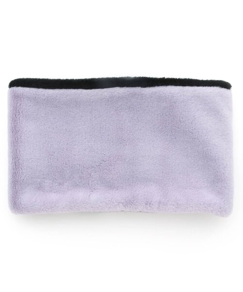 algy（アルジー）の「リバーシブルネックウォーマー（ネックウォーマー/スヌード・キッズ・ブラック/ラベンダー/ピンク・FREE）」の10枚目の写真