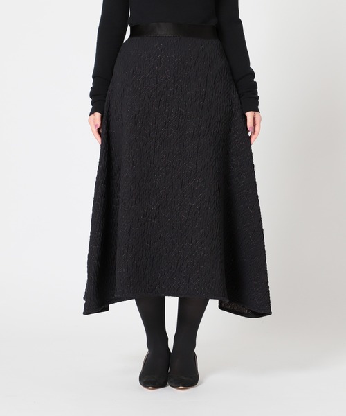 【美品】DEVEAUXゼブラサーキュラースカートVermeil par iena VERMEIL par iena（ヴェルメイユパーイエナ）の「deveaux