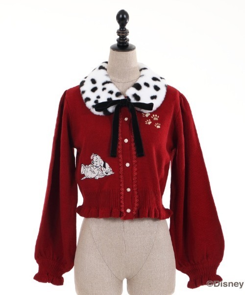 axes femme（アクシーズファム）の「101匹わんちゃん／カーデ