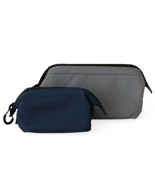 HIGHTIDE（ハイタイド）の「nahe ネーエ ソフトガジェットポーチ モバイルポーチ マチ付き (L)（ポーチ・メンズ・ブラック/ネイビー/グレー/レッド/カーキ/イエロー・FREE）」の11枚目の写真