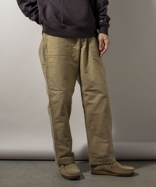 GEVACO（ゲバコ）の「【GEVACO/ゲバコ】モールスキン フレンチワークパンツ（その他パンツ・メンズ・オリーブ/ベージュ/ネイビー・LARGE/MEDIUM）」の2枚目の写真
