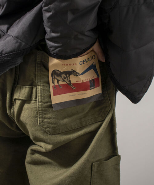 GEVACO（ゲバコ）の「【GEVACO/ゲバコ】モールスキン フレンチワークパンツ（その他パンツ・メンズ・オリーブ/ベージュ/ネイビー・LARGE/MEDIUM）」の3枚目の写真
