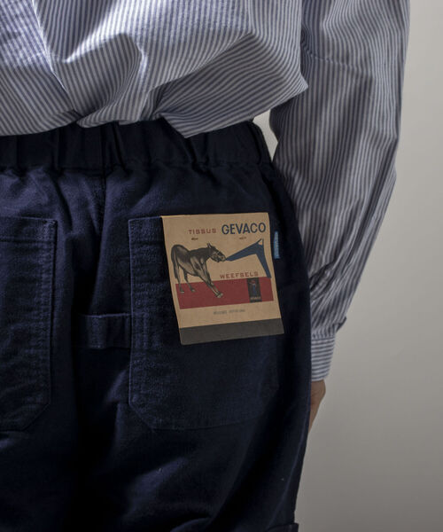 GEVACO（ゲバコ）の「【GEVACO/ゲバコ】モールスキン フレンチワークパンツ（その他パンツ・メンズ・オリーブ/ベージュ/ネイビー・LARGE/MEDIUM）」の5枚目の写真
