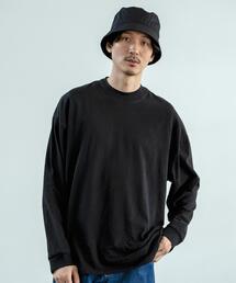 coen | 起毛天竺モックネック長袖Tシャツ(Tシャツ/カットソー)