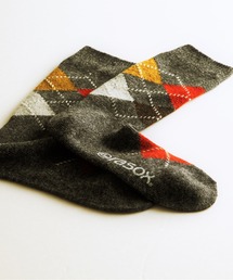 rasox（ラソックス）/アーガイル・ウール ソックス　靴下 ルームソックス