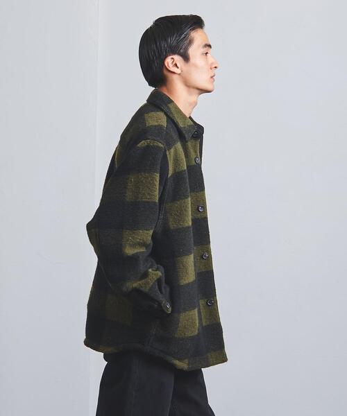 UNITED ARROWS（ユナイテッドアローズ）の「＜UNITED ARROWS＞ バッファローチェック オーバーシャツ（その他アウター・メンズ・ホワイト/オリーブ・S/M/L）」の19枚目の写真