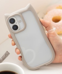emonique | 猫耳スマホケース 衝撃防止シリコン TPU iPhone カバー【iPhone 11/12/12pro/13/14/15/15Pro/16/16Pro/16e/17/17pro/17e/Air対応】(スマホケース/カバー)