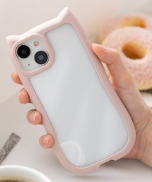 emonique（エモニーク）の「猫耳スマホケース 衝撃防止シリコン TPU iPhone カバー【iPhone 11/12/12pro/13/14/15/15Pro/16/16Pro/16e対応】（スマホケース/カバー）」