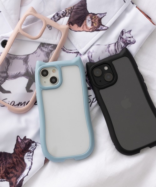 emonique(エモニーク)の「猫耳スマホケース 衝撃防止シリコン TPU iPhone カバー【iPhone 11/12/12pro/13/14/15/15Pro/16/16Pro/16e/17/17pro/17e/Air対応】(スマホケース/カバー・レディース・ピンク/ブルー/ブラック/グレー・iPhone 11/iPhone 12/12 Pro/iPhone 13/iPhone 14/iPhone 15/iPhone 16/iPhone 16 Pro/iPhone 15 Pro/iPhone 12/iPhone 16e/iPhone Air/iPhone 17 Pro/iPhone 17/iPhone 7/8/SE(第2/第3世代))」の10枚目の写真
