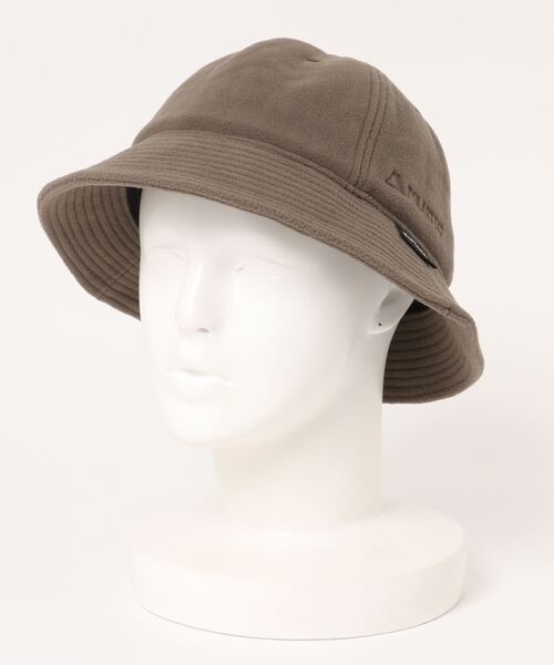 WILD THINGS（ワイルドシングス）の「WILD THINGS POLARTEC WIND METRO HAT（ハット・メンズ・ブラック/グレー/グリーン・ONE SIZE）」の3枚目の写真