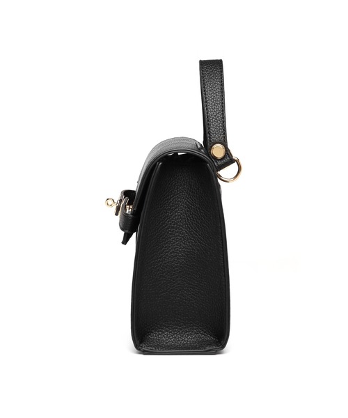 GUSCIO(グッシオ)の「【グッシオベーシック】エレガンスハンドバッグ カギ付きベルト 2WAYショルダー(ショルダーバッグ・レディース・ブラック/ベージュ/エメラルドブルー/ホワイト・FREE)」の11枚目の写真