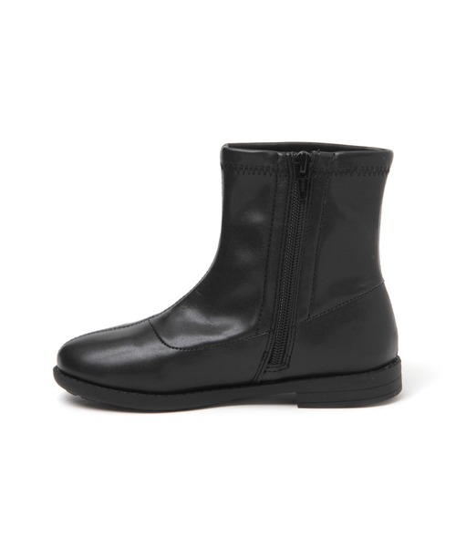 GLOBAL WORK（グローバルワーク）の「【キッズ】ハッスイ/ストレッチブーツ/238233（ブーツ・キッズ・ブラック/オフホワイト・22cm/18cm/19cm/20cm/21cm）」の3枚目の写真