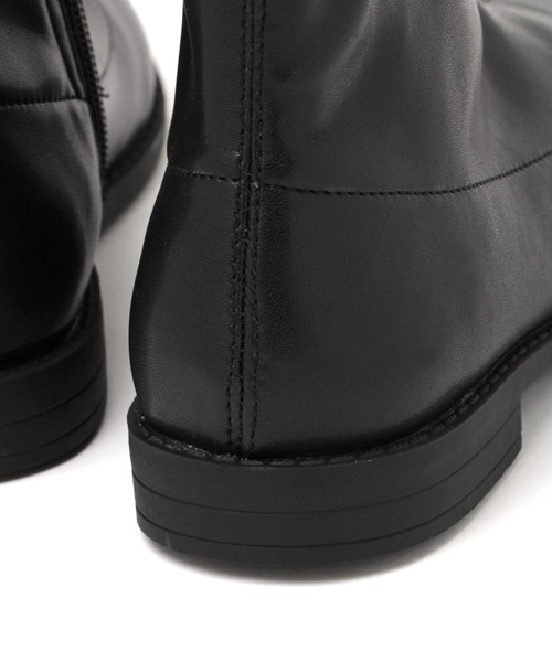 GLOBAL WORK（グローバルワーク）の「【キッズ】ハッスイ/ストレッチブーツ/238233（ブーツ・キッズ・ブラック/オフホワイト・22cm/18cm/19cm/20cm/21cm）」の10枚目の写真