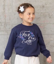 RAGMART | 付け襟つきミニ裏毛トレーナー(スウェット)