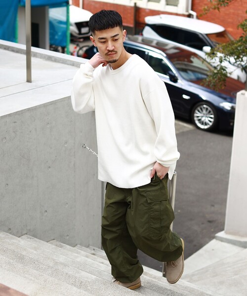 BEAMS（ビームス）の「BEAMS / イージー サーマル カットソー（Tシャツ/カットソー・メンズ・ブラック/ホワイト/その他・XL/M/S/L）」の17枚目の写真