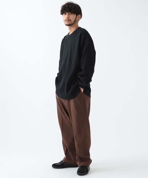 BEAMS（ビームス）の「BEAMS / イージー サーマル カットソー（Tシャツ/カットソー・メンズ・ブラック/ホワイト/その他・XL/M/S/L）」の7枚目の写真