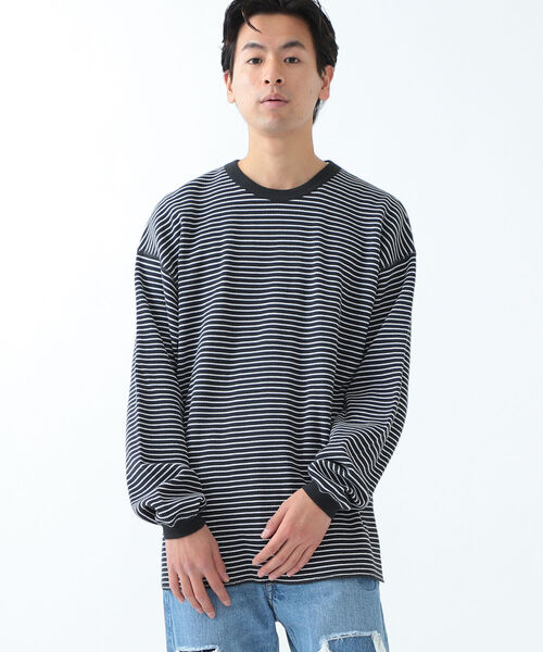 BEAMS（ビームス）の「BEAMS / イージー サーマル カットソー（Tシャツ/カットソー・メンズ・ブラック/ホワイト/その他・XL/M/S/L）」の3枚目の写真