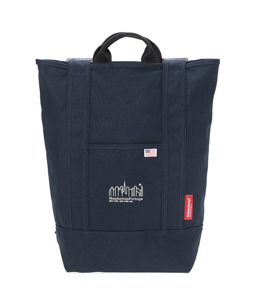 Manhattan Portage（マンハッタンポーテージ）の「Riverside Backpack Canvas 2021（バックパック/リュック・メンズ・ダークネイビー/ベージュ/オリーブ・MEDIUM）」の7枚目の写真
