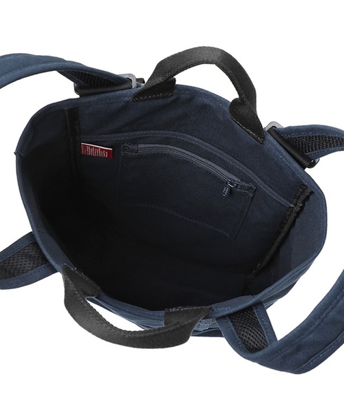 Manhattan Portage（マンハッタンポーテージ）の「Riverside Backpack Canvas 2021（バックパック/リュック・メンズ・ダークネイビー/ベージュ/オリーブ・MEDIUM）」の20枚目の写真