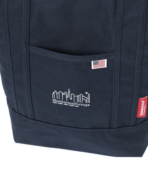 Manhattan Portage（マンハッタンポーテージ）の「Riverside Backpack Canvas 2021（バックパック/リュック・メンズ・ダークネイビー/ベージュ/オリーブ・MEDIUM）」の8枚目の写真