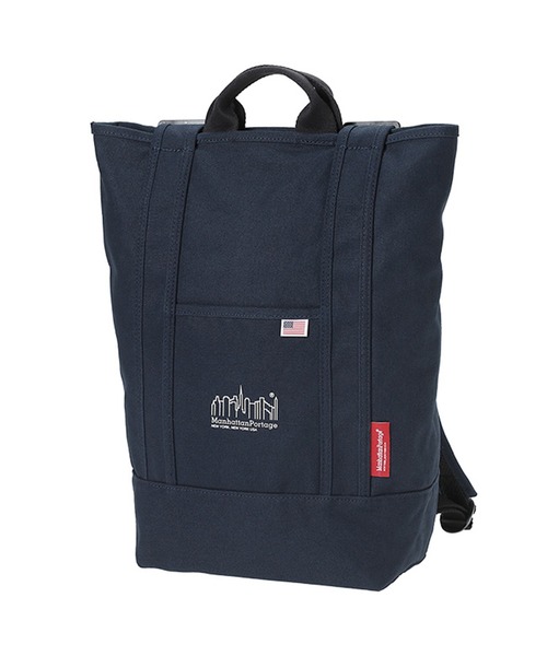 Manhattan Portage（マンハッタンポーテージ）の「Riverside Backpack Canvas 2021（バックパック/リュック・メンズ・ダークネイビー/ベージュ/オリーブ・MEDIUM）」の12枚目の写真