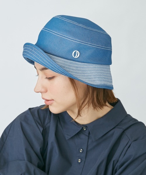 Chapeau d' O(シャポードオー)の「Chapeau d' O Denim Cloche(ハット・レディース・ライトベージュ/ブラック/ブルー・L(59cm)/M/57.5cm/S(56cm))」の9枚目の写真