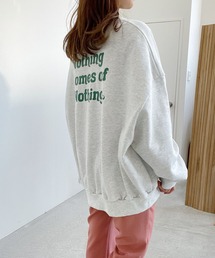 mysty woman | 【WEB限定】バックロゴBIGスウェット 274591(スウェット)