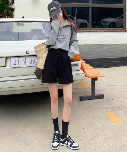 MAISON DE THERESE(メゾン ド テレーズ)の「コーデュロイショートパンツ(その他パンツ・レディース・ブラウン/ブラック・LARGE/MEDIUM)」の19枚目の写真