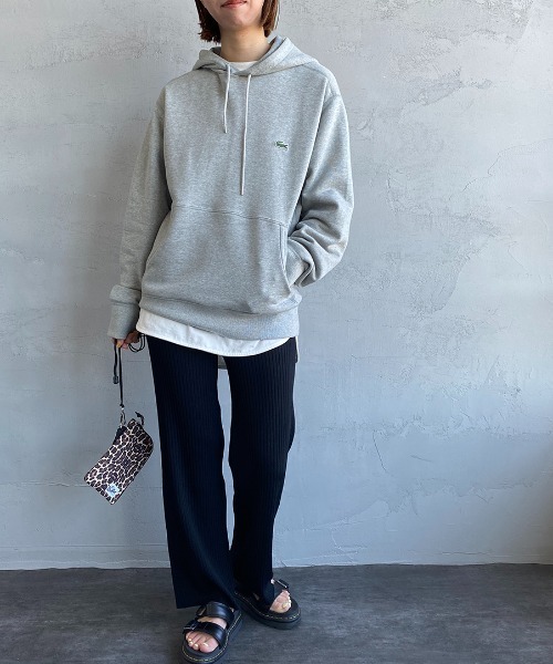 LACOSTE（ラコステ）の「[LACOSTE/ラコステ] ワンポイントロゴ プレミアムスウェットパーカー（パーカー・レディース・ブラック/ネイビー/グレー・4/3/5）」の20枚目の写真