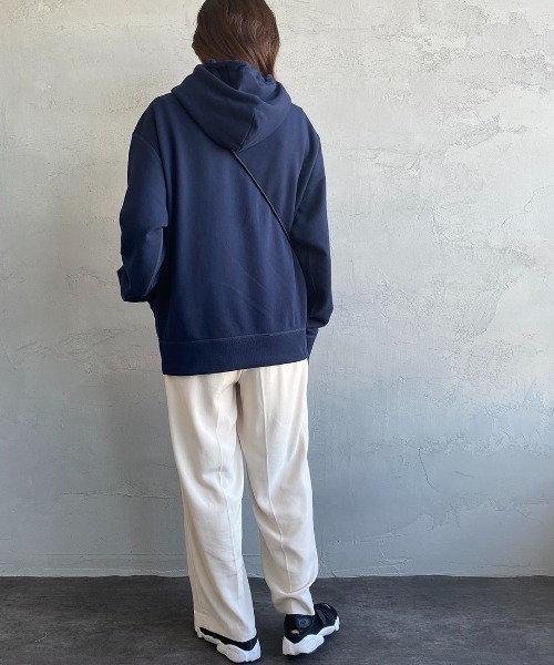 LACOSTE（ラコステ）の「[LACOSTE/ラコステ] ワンポイントロゴ プレミアムスウェットパーカー（パーカー・レディース・ブラック/ネイビー/グレー・4/3/5）」の10枚目の写真