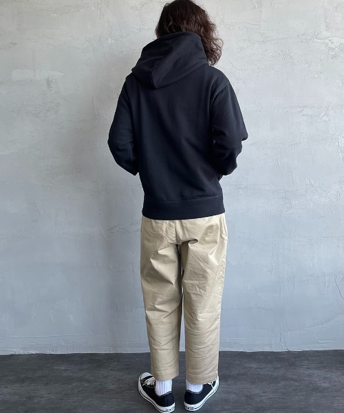 LACOSTE（ラコステ）の「[LACOSTE/ラコステ] ワンポイントロゴ プレミアムスウェットパーカー（パーカー・レディース・ブラック/ネイビー/グレー・4/3/5）」の4枚目の写真