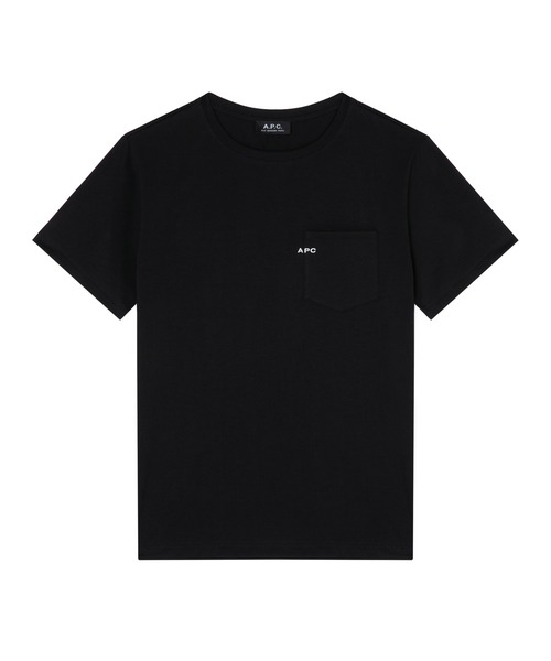 A.P.C.（アーペーセー）の「T-SHIRT POCKET EMB  JPS（Tシャツ/カットソー・メンズ・ホワイト/ベージュ/ブラック・M/L/XS/S/XL）」の2枚目の写真