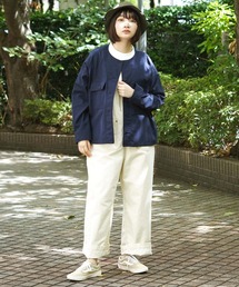 BROOKLYN OVERALL | ノーカラーブルゾン(ノーカラージャケット)