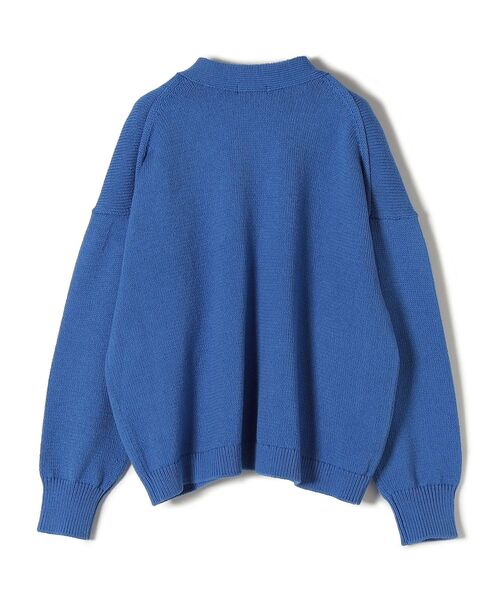 SHIPS（シップス）の「〈手洗い可能〉コットンシルクポケットワイドカーディガン◆（カーディガン/ボレロ・レディース・ベージュ/アイボリー/ブルー/オレンジ・ONE SIZE）」の20枚目の写真