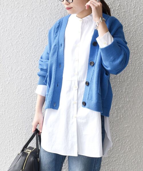 L'Appartement シルクコットン プルオーバー カーディガン L´Appartement シルクコットン プルオーバー カーディガン