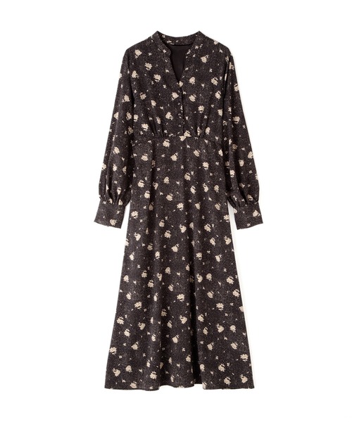 N.（N. Natural Beauty Basic）（エヌエヌナチュラルビューティーベーシック）の「◆ドットフラワープリントワンピース（ワンピース・レディース・ホワイト系その他/ブラック系その他・MEDIUM）」の14枚目の写真