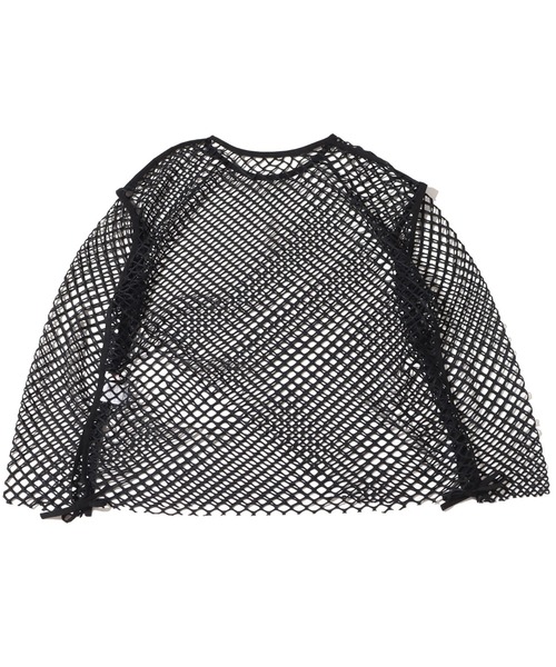 atmos pink(アトモスピンク)の「atmos pink 長袖 メッシュトップス(その他トップス・レディース・ブラック/グリーン/ブラウン・FREE)」の8枚目の写真