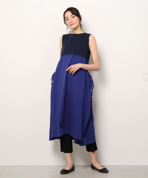 v::room（ヴィルーム）の「V::ROOM Dress(WH)（ワンピース・レディース・ネイビー/オレンジ・2/3/1）」の2枚目の写真