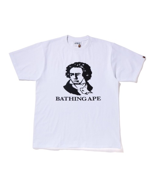 A BATHING APE（アベイシングエイプ）の「BATHING APE TEE M（Tシャツ/カットソー・メンズ・オレンジ/ブラック/ホワイト・X-LARGE/LARGE/XX-LARGE/MEDIUM/SMALL/XXX-LARGE）」の2枚目の写真