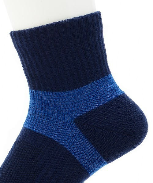 GUNZE（グンゼ）の「ACTIVE STYLE/アクティブスタイル　アーチサポートパイル ソックス　ショート丈（ソックス/靴下・レディース・ブラック/ネイビー/スモークピンク/ライトグレー/グリーン系その他/レンガ/ブルー系その他/ホワイト/イエロー系その他/オレンジ/ライム/ブラック系その他・23-25）」の15枚目の写真