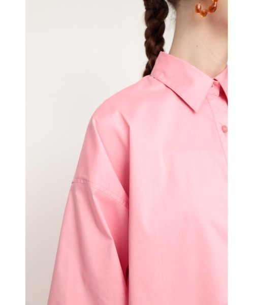 SLY（スライ）の「LOOSE OVER ARMSLIT SH ルーズ オーバー アームスリット シャツ（シャツ/ブラウス・レディース・オフホワイト/ピンク/イエロー・FREE）」の19枚目の写真