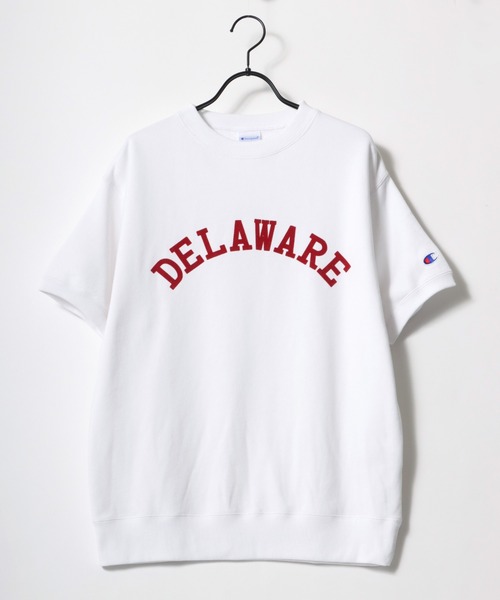Champion/チャンピオンカレッジプリント半袖クルーネックスウェットトレーナー