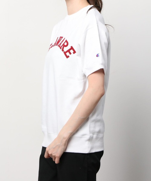 Champion/チャンピオンカレッジプリント半袖クルーネックスウェットトレーナー