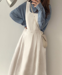 セール ブランド古着 サロペットスカート ジャンパースカート Junoah ジュノア のファッション通販 Zozoused