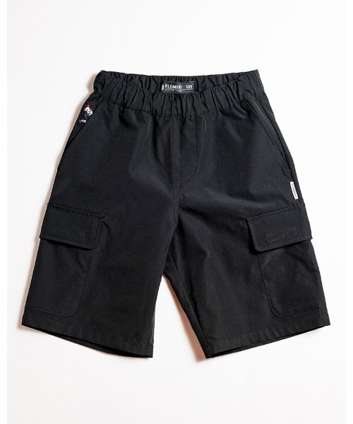ELEMENT（エレメント）の「ELEMENT YOUTH（キッズサイズ） YT SHOD SHORTS CA_05 ウォークパンツ/ショートパンツ (130cm~160cm) 【2022年春夏モデル】/エレメントキッズウエストゴムカーゴパンツ（カーゴパンツ・キッズ・ブラック/カーキ・150/160/130/140）」の2枚目の写真