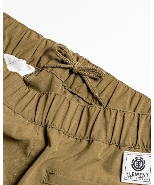 ELEMENT（エレメント）の「ELEMENT YOUTH（キッズサイズ） YT SHOD SHORTS CA_05 ウォークパンツ/ショートパンツ (130cm~160cm) 【2022年春夏モデル】/エレメントキッズウエストゴムカーゴパンツ（カーゴパンツ・キッズ・ブラック/カーキ・150/160/130/140）」の6枚目の写真